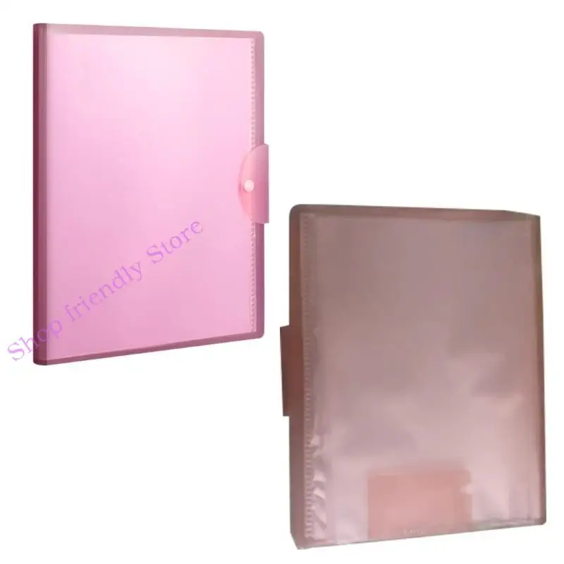 

594A Portable Foldable Test Papers Files Folder Bag 20 Pocket/30 Pocket/40 Pocket