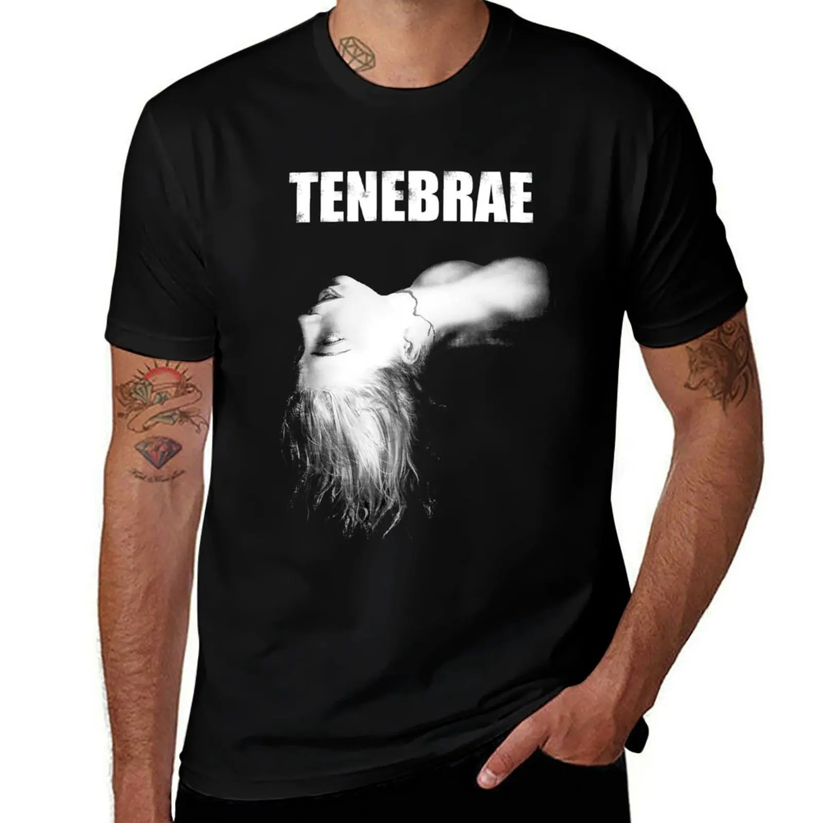 Tenebrae- Dario Argento T-Shirt basketball graphic tees man clothes custom shirt Men's clothing