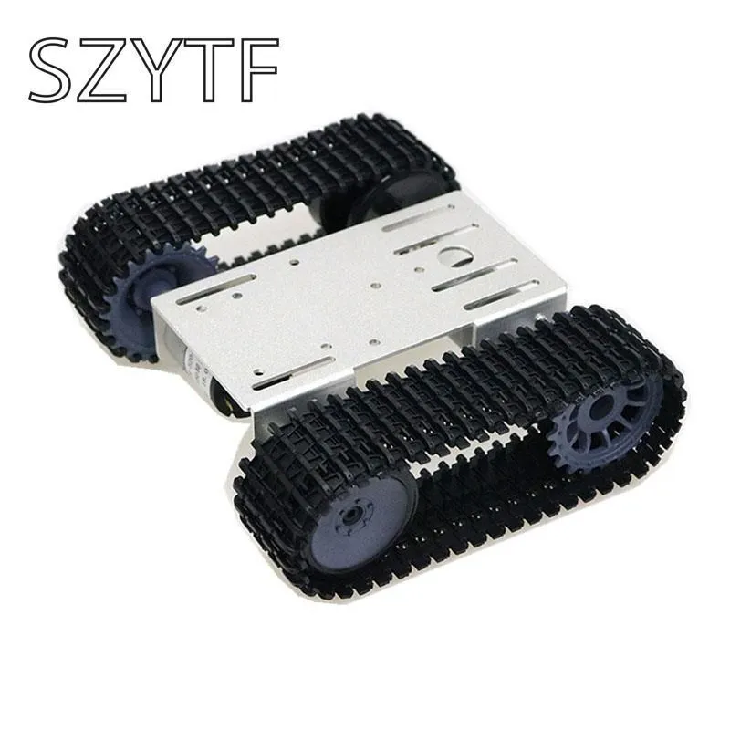 Mini T101 Smart Robot Tank Chassis Tracked Car Platform with 33GB-520 Motor for arduino DIY Robot Toy Part