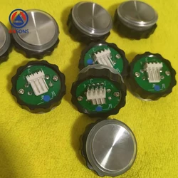BR27C OTIS Elevator Button Circular Concave Ripple Red Blue Light Ansons Elevator Spare Parts