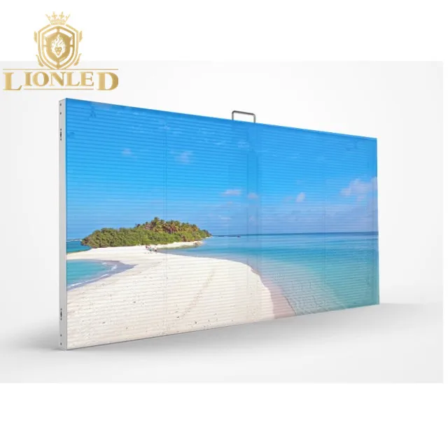 

Lionled television The window advertising p7.81 transparent led