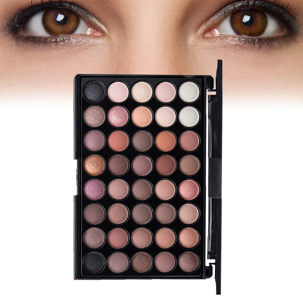 Paleta Matte Smoky Eye Shadow, paleta de maquiagem, sombra em pó, 40 cores