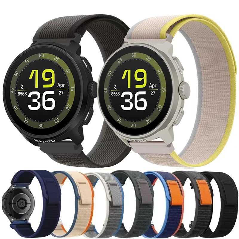 20mm 22mm Band für SUUNTO RACE 2S/Ozean/Vertikal/5 9 PEAK Pro Nylon Trail Loop Uhrenarmband für Suunto 3 3 Fitness Armband Band