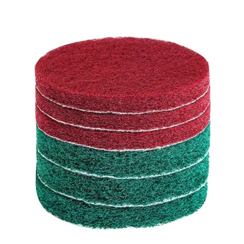 4 Inch Drill Power Brush Tile Scrubber Scouring Pads Cleaning Kit Household Cleaning Tool for Bathroom Floor Tub Polishing Pad