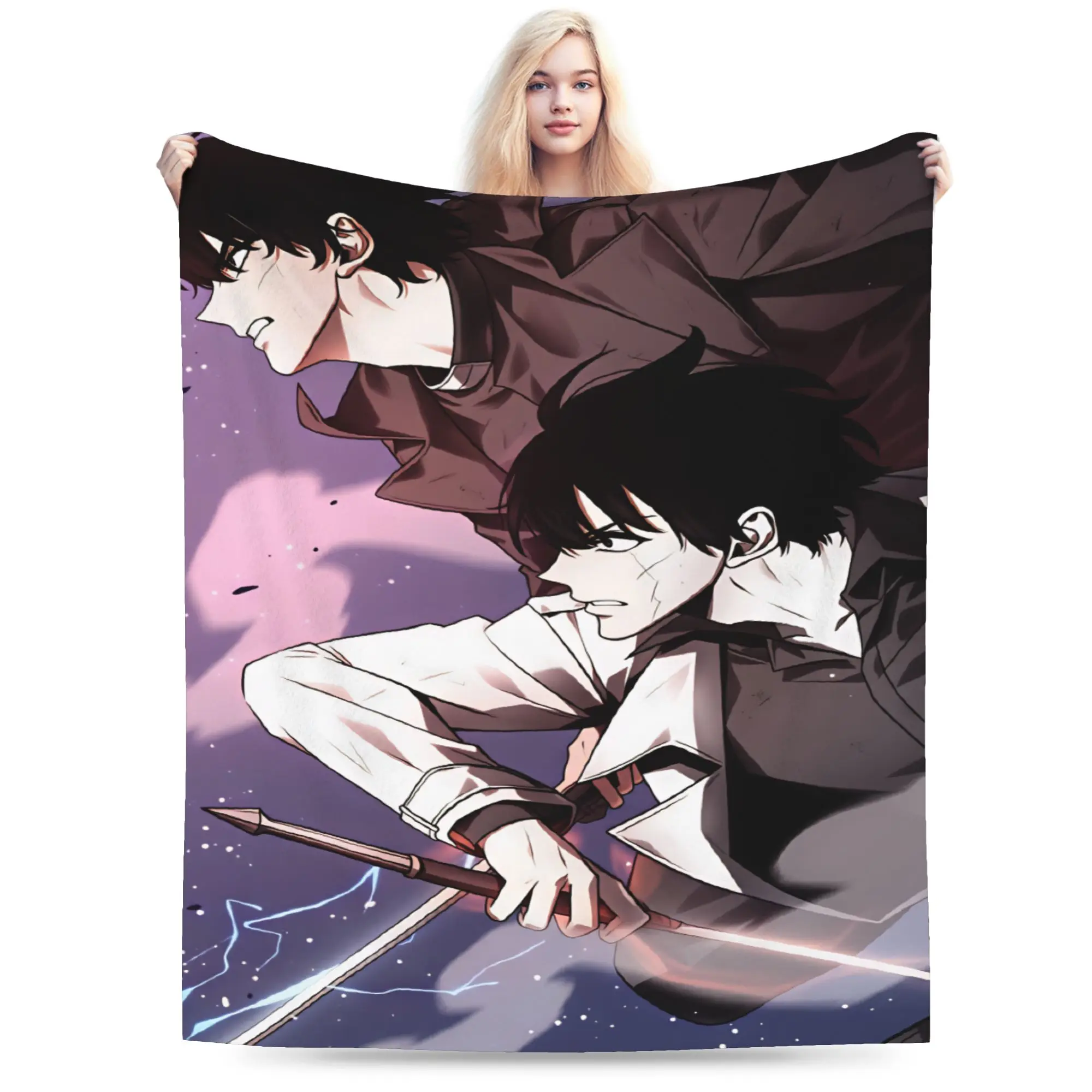 Omniscient Readers Viewpoint Blanket Spring  Warm Cozy Bedding Throws For Girl Living Room Flannel Bedspread Bed Cover