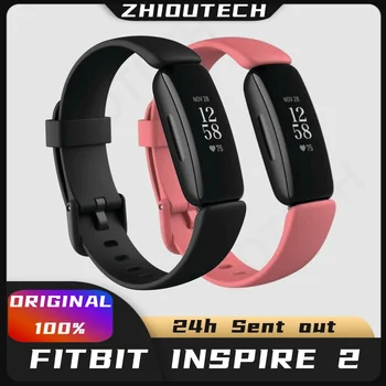 For Original Fitbit Inspire 2 Fitness Tracker Smartwatch Health Heart Rate Monitor Waterproof Sports Bracelet For IOS Android