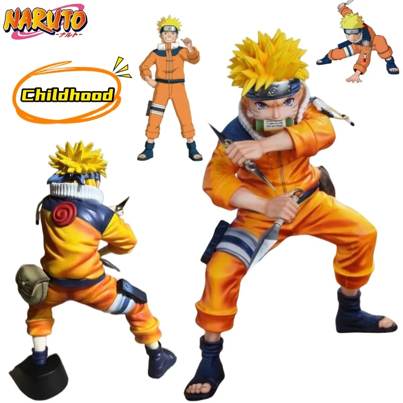 

Новый Наруто Узумаки аниме периферийные устройства творческая личность мультфильм стоячий настольный автомобиль модель украшение орнамент подарок для мальчиков