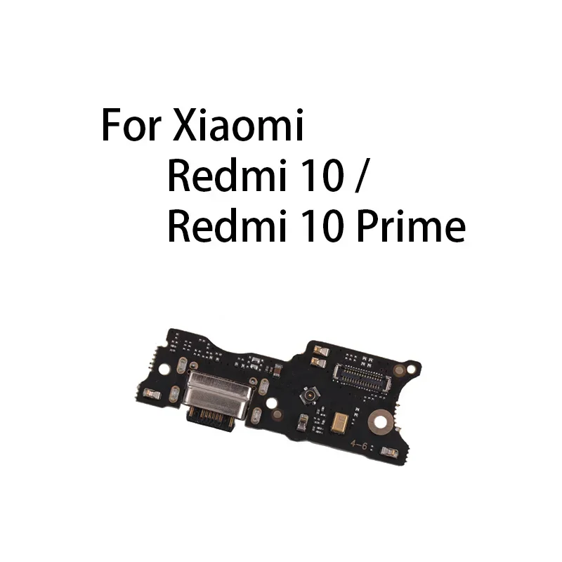 USB Charging Port Board Flex Cable Connector For Xiaomi Redmi 10 / Redmi 10 Prime