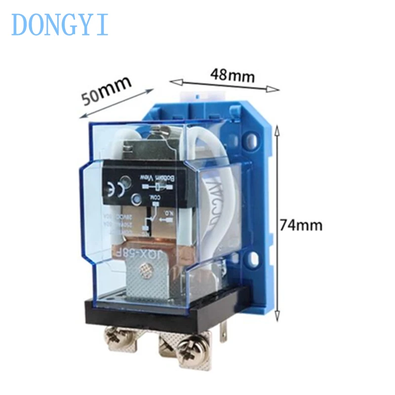 High Power Relay JQX-58F 60A DC12V DC24V AC220V