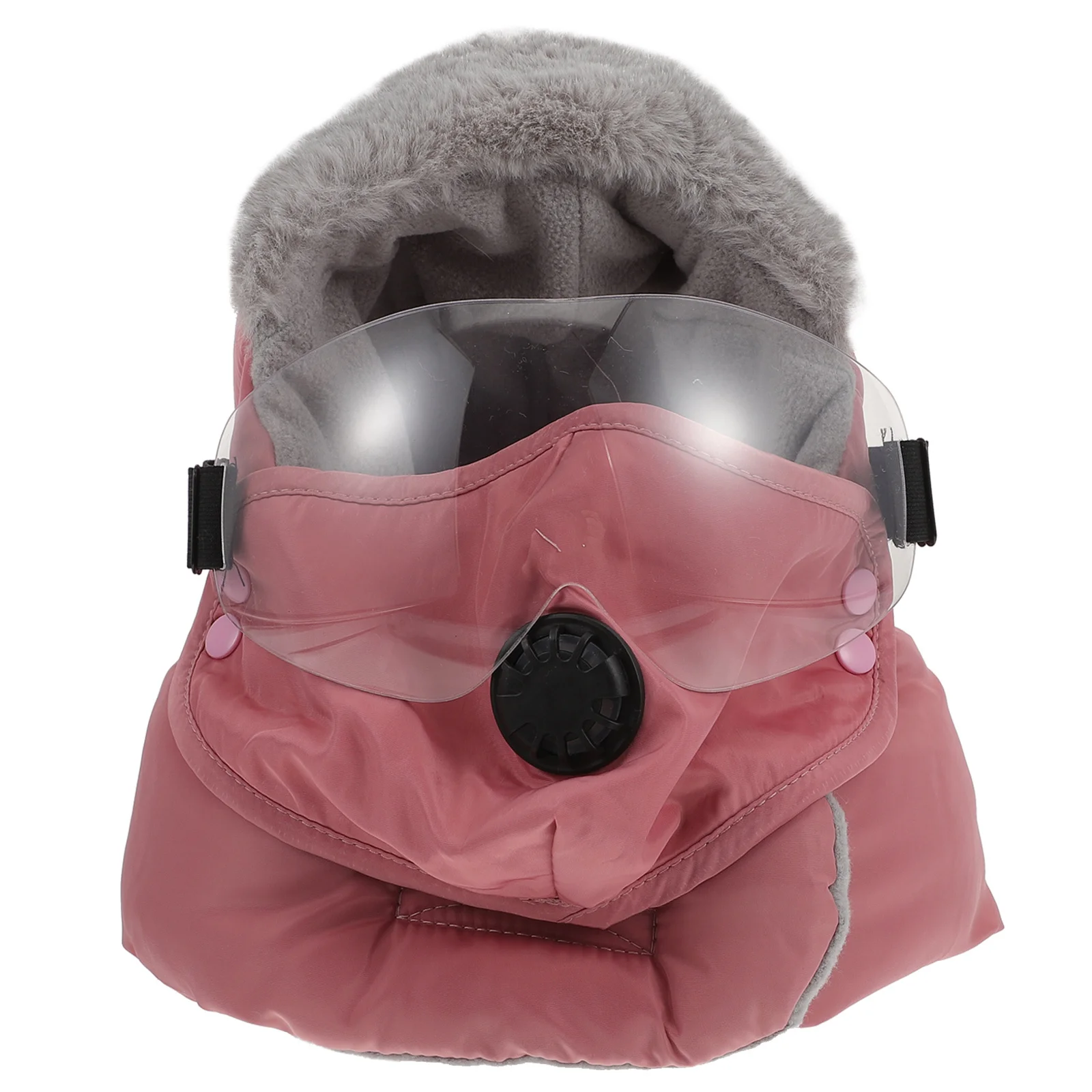 

Windproof Winter Hat With Goggles Thickened Warm Protector For Cycling Skiing Mountaineering Full Coverage Face Neck Cover