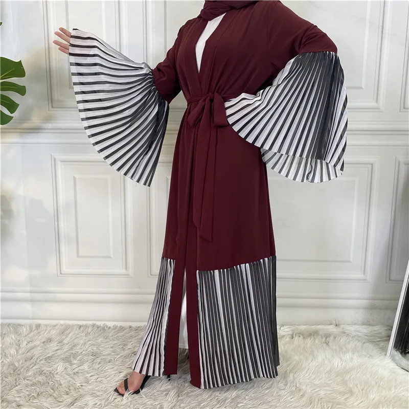 Aberto abayas cardigan feminino muçulmano longo maxi vestido dubai kaftan islam eid mubarak árabe robe ramadan turquia quimono caftan jalabiya