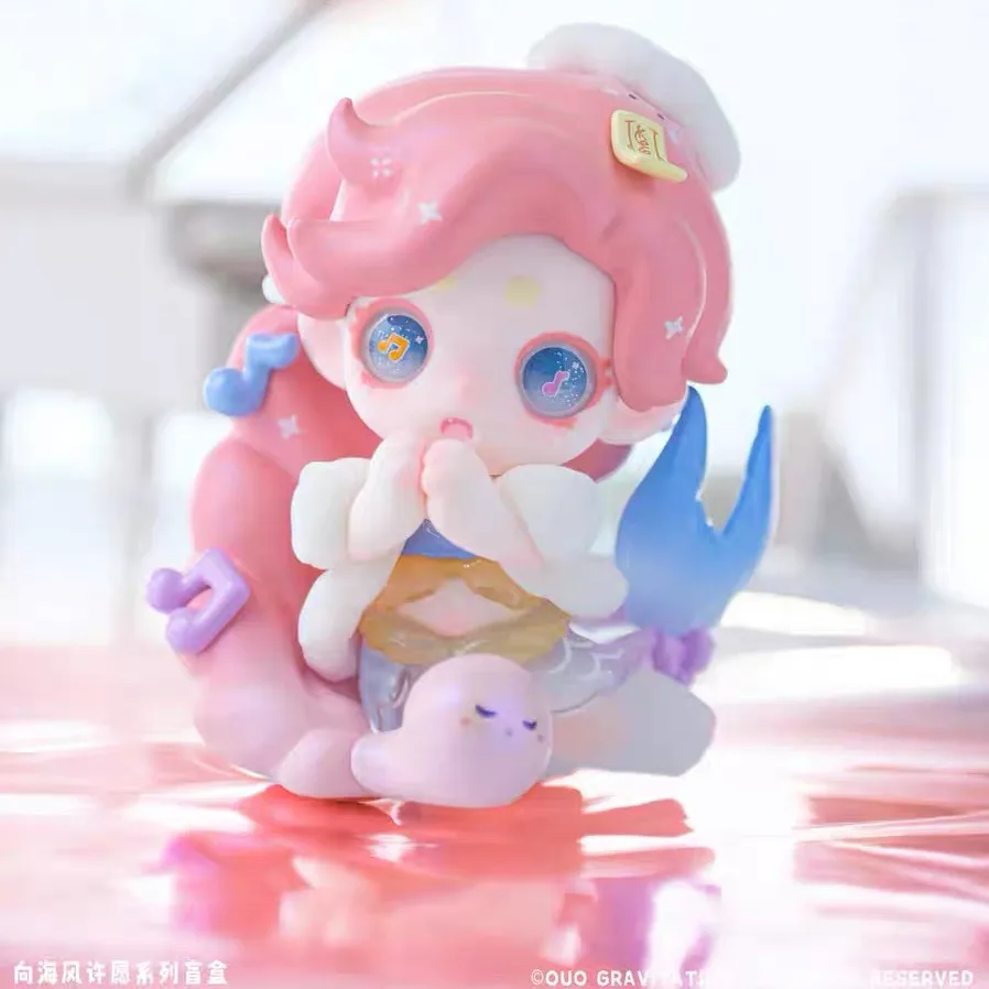 

Ghost Keeno 3rd Generation Sea Breeze Wishing Series Blind Box Fashion Doll Desktop Accessories Girl Cute Gift Cartoon ImageDoll
