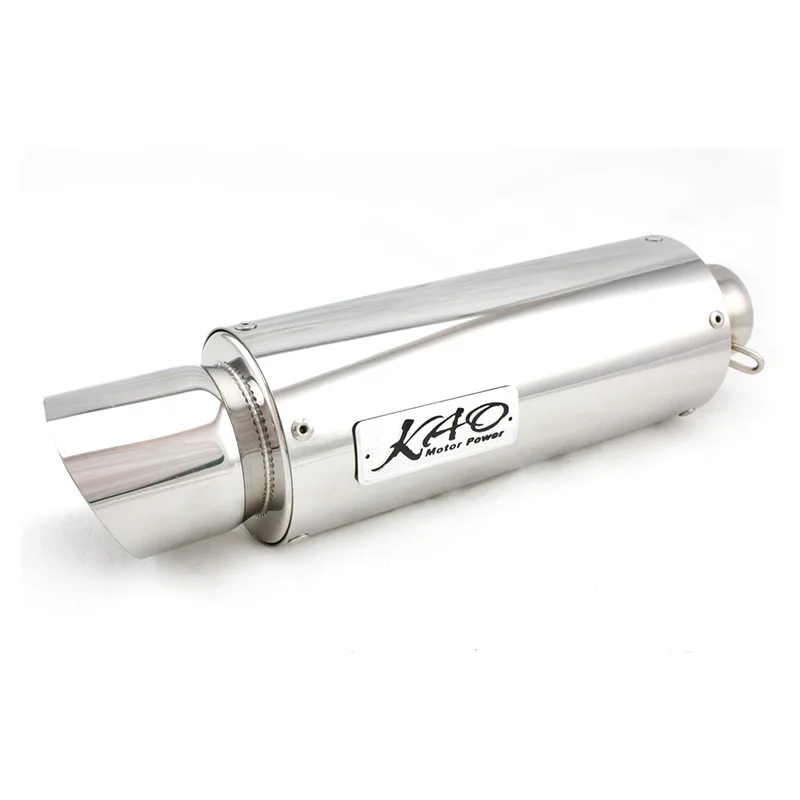 The New Listing Kao Oem Motorcycle Stainless Steel  Exhaust Modified Scooter Muffler Pipe