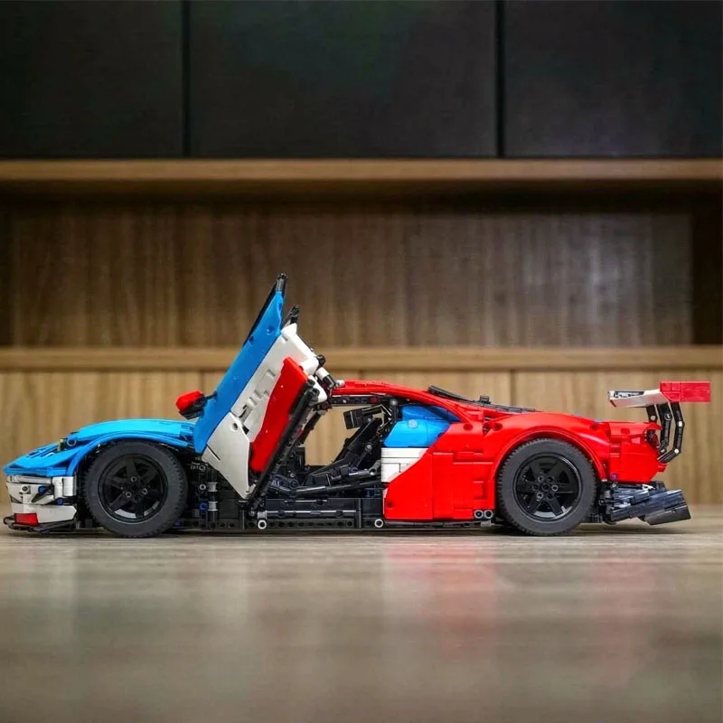 High-Difficulty Racing Car MOC-231791 GT LM GTE 1:8 5349-Piece Sports Car Building Blocks Fun Toy Birthday Gift Christmas Gift