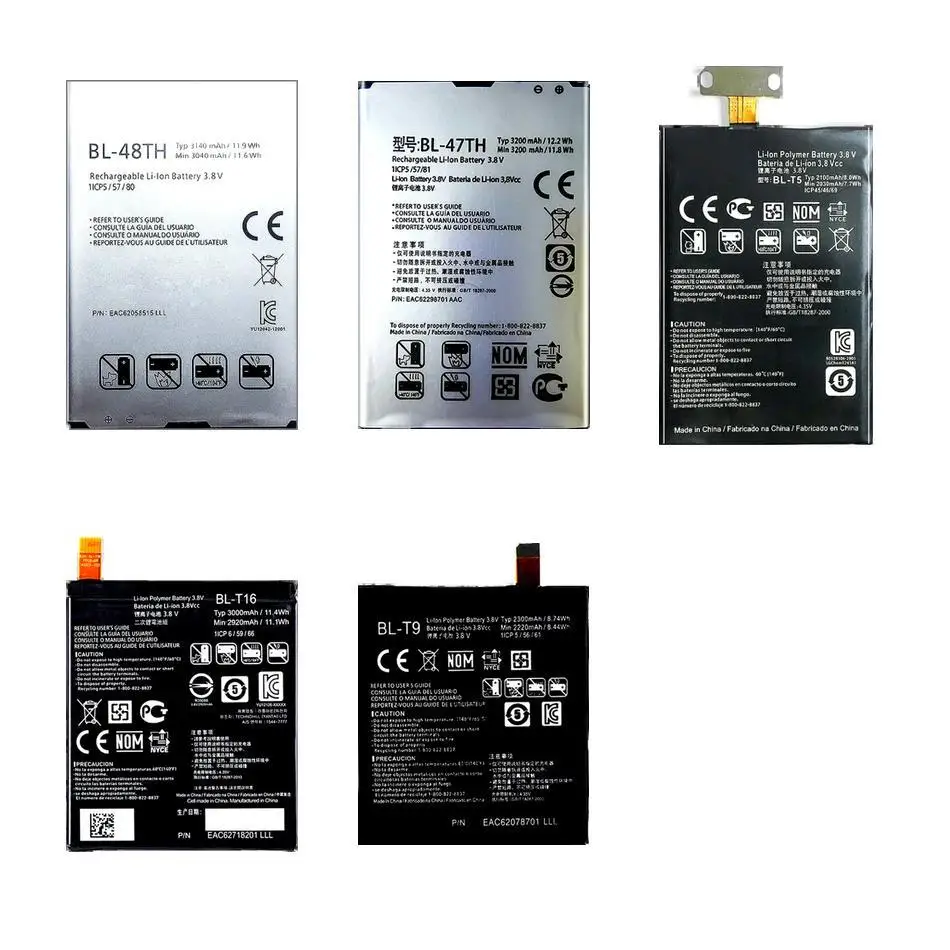 

2100-3200 мАч BL-T5 BL-T9 BL-48TH для LG Google 5 G D820 D821 E980 Eclipse Flex 2 Optimus Nexus 4 Lte Pro 4G аккумулятор