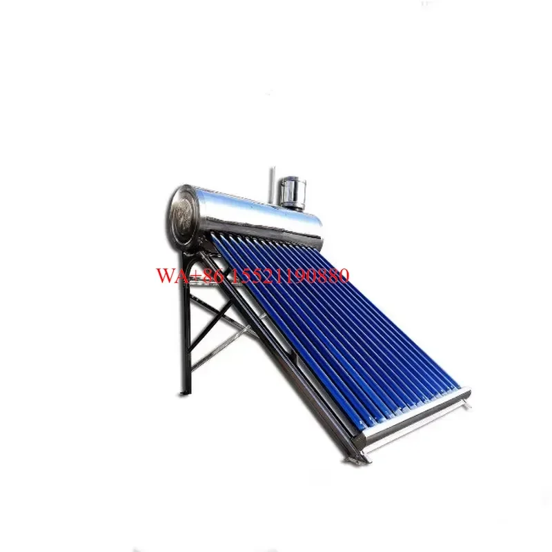 WMWMNU 2021 New Stainless Steel Non pressurized Solar Water Heater CE Approved