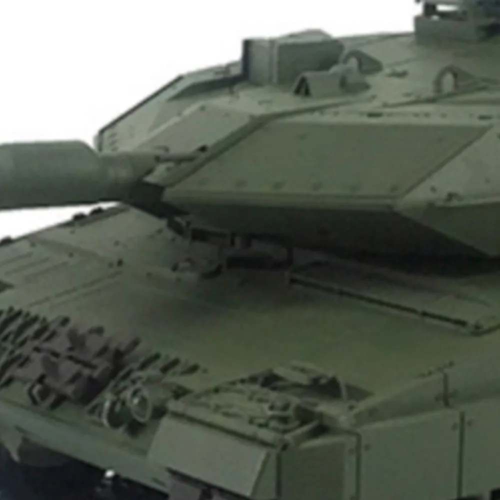 Heng Long 1/16 escala TK7.0 Leopard2A6 batalla RC tanque modelo 3889 Radio Control tanque barril retroceso pistas de Metal con gomas TH17662