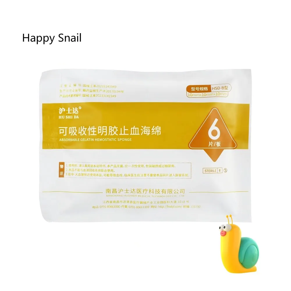 Dentistry Hemostasis Sponge Oral Cavity Tool Wound Nursing Denture Medical Hemostatic Sponge Wound Hemostatic Dressing Stickers