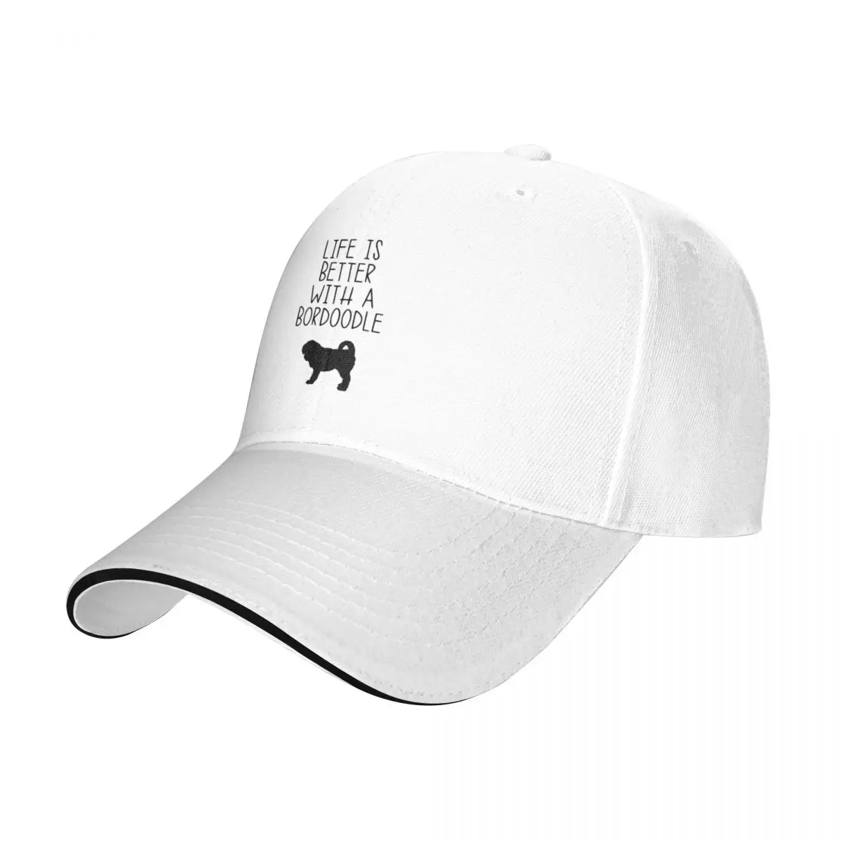 Life Is Better With A Bordoodle Baseball Cap Cosplay New Hat Hats Woman Men's