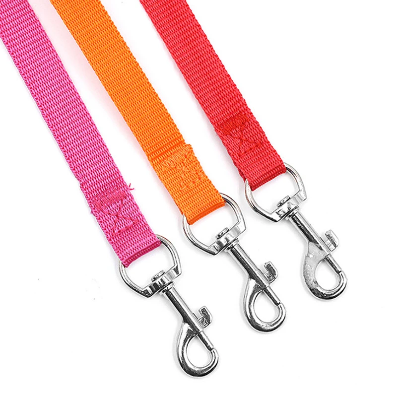 Arnés de nailon para perros y gatos, correa de entrenamiento para caminar, 7 colores, 1,5 cm