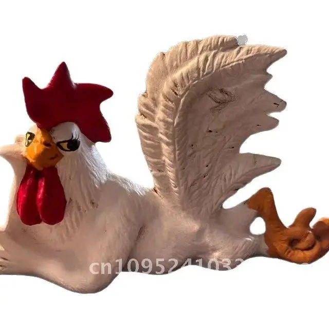 

Home Desktop Creative Fun Decoration Ornaments Lying Big Rooster Resin Crafts Sculpture Ornaments