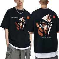 Rapper Mf Doom Sade Sadevillain Metal Mask Face Graphic Print T Shirts Male Loose Oversized T-shirt Men Hip Hop Vintage Tshirt