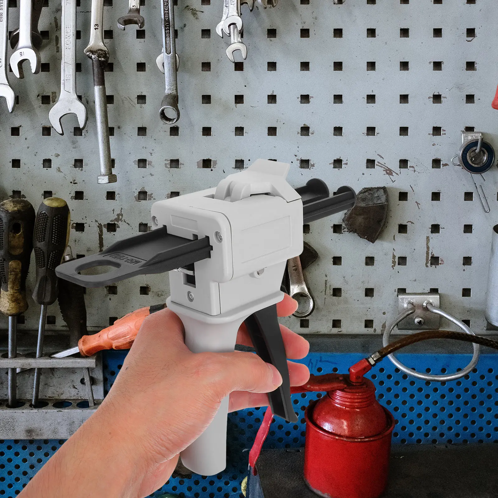 

Manual Epoxy Resin Mixing Applicator Dispenser Glue Gun Adhesive Application Tool Impression Mixing Dispensing for Precise Glue