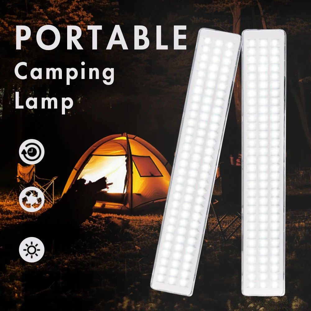 

90LED Portable Camping Light Handheld Emergency Lights Hangable Tent Lamp Outdoor Activity Lighting for Power Outage