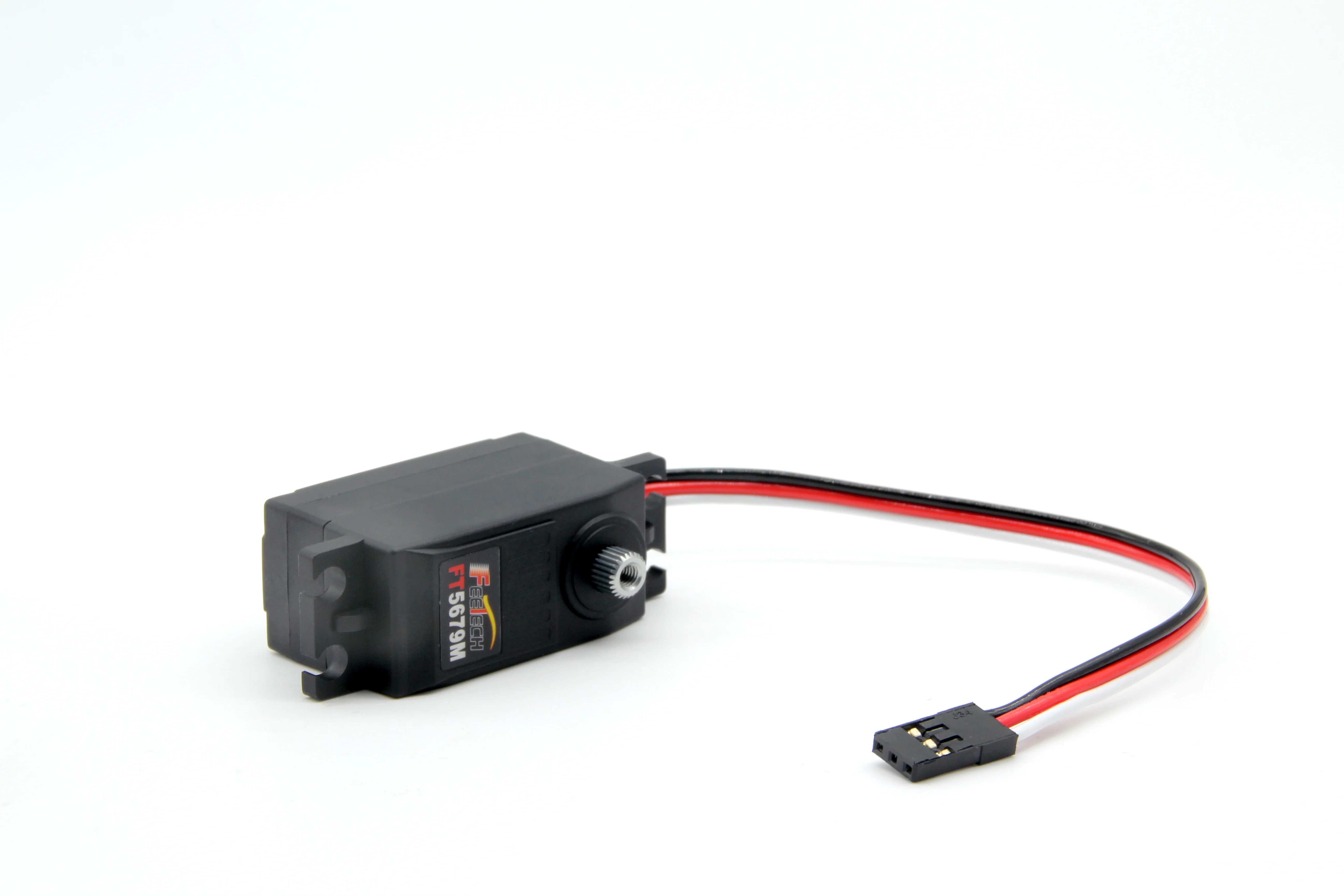 FT5679M 44g 25T Short Body Waterproof Digital Servo Coreless Motor Metal Gear 7.4v 25kg Servo for 1/8 RC Car/DIY EdTech S-C400