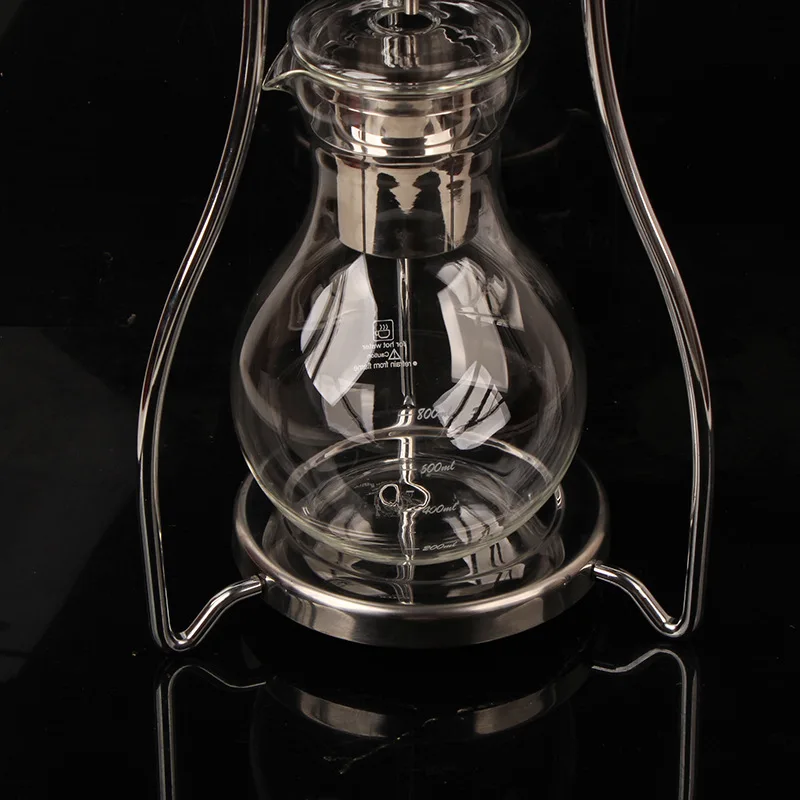 Glass drip type cold brew coffee machine, ice drip coffee pot, ice brewed fresh brew pot, household and commercial use