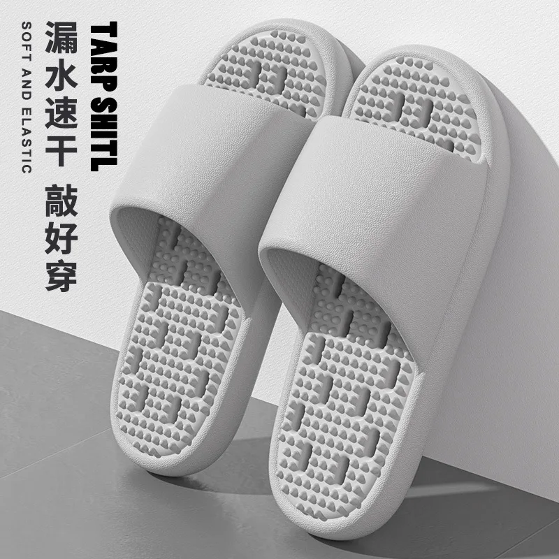 

Ladies Non-Slip Cool Home Hollow Bathroom Bath Slippers Hole Eva Indoor