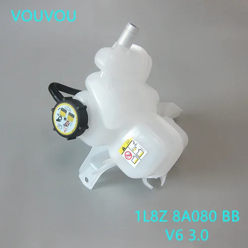 Imagen 2 del producto Accesorios de coche 1L8Z-8A080-BB tanque de expansión del depósito de refrigerante de agua del motor para Ford Escape Mazda Tribute 2001-2008 V6 3,0