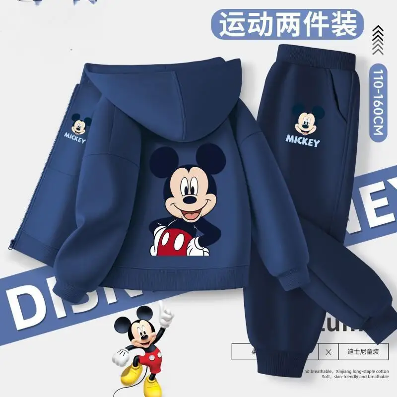 

2 шт., толстовка с капюшоном для девочек в стиле Дисней, куртка на молнии с длинными рукавами, модное водонепроницаемое детское пальто, удобное в носке, подарок