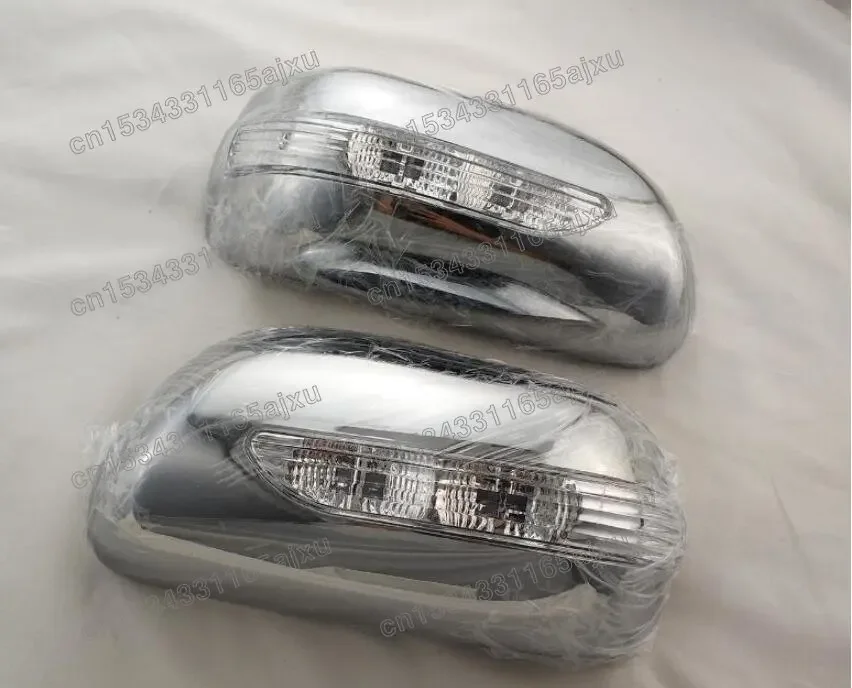 For Toyota Yaris 2005 - 2007 LED Mirror car Accessories Chrome plated rear Mirror Door Cover With LED