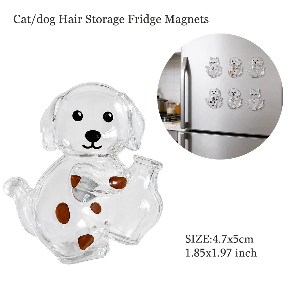 Transparent Dog Shaped Keepsake Pendant, Memorial Gift
