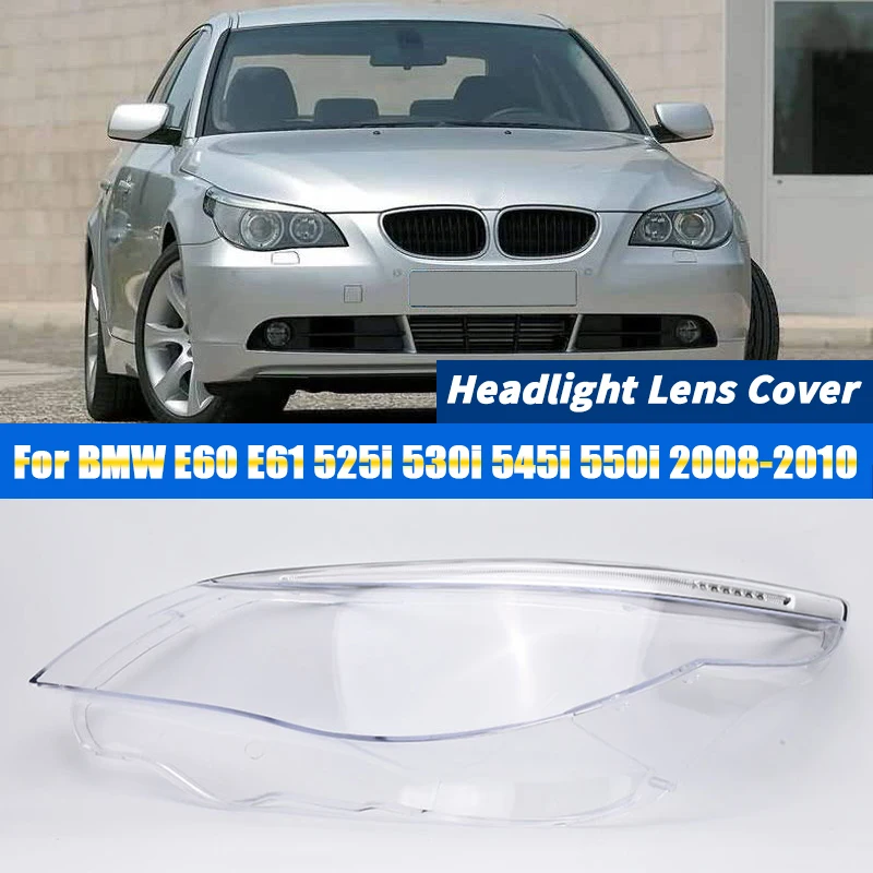

Для BMW E60 E61 525i 530i 545i 550i 2008 2009 2010 крышка фар автомобиля пылезащитный чехол для фар bmw аксессуары автозапчасти