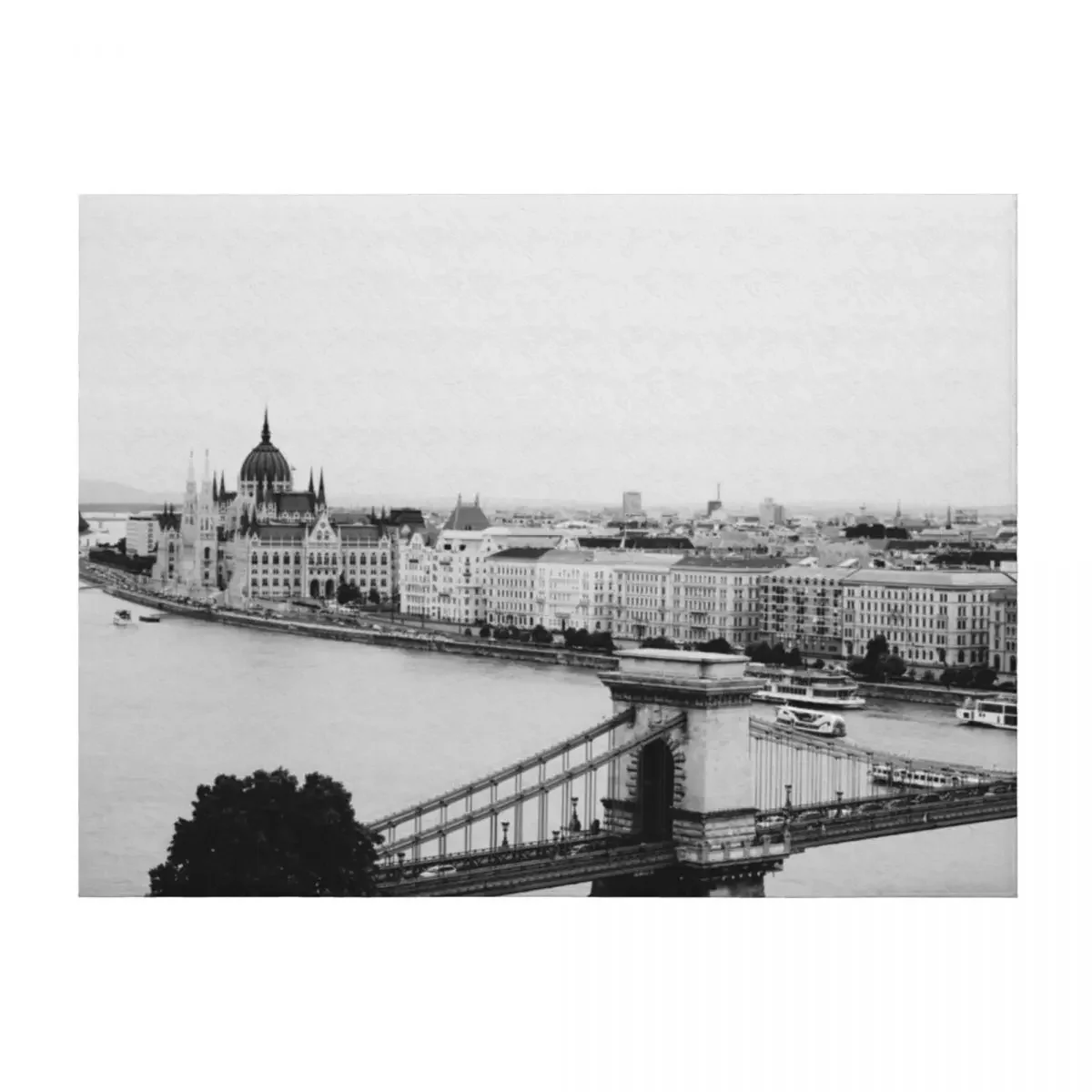 

Budapest II Throw Blanket Decorative Throw funny gift bed plaid Fashion Sofas Blankets