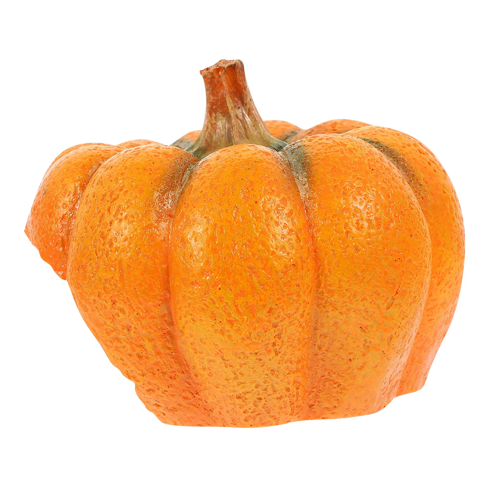 

Reptile Cave Pumpkin Resin Decor Hideout Tree Hole Terrarium Ornament for Snakes Lizards Hamsters Turtle Hermit Crabs