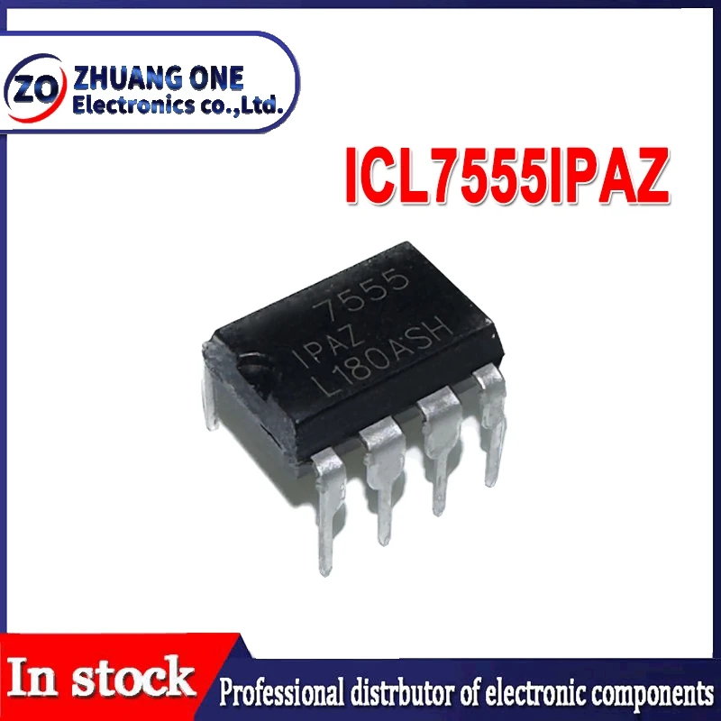 10pcs ICL7660SCPA ICL7660 DIP ICL7660S DIP-8 ICL7555IPAZ ICL7555 ICM7555 ICM7555IPAZ DIP-8 new original In Stock