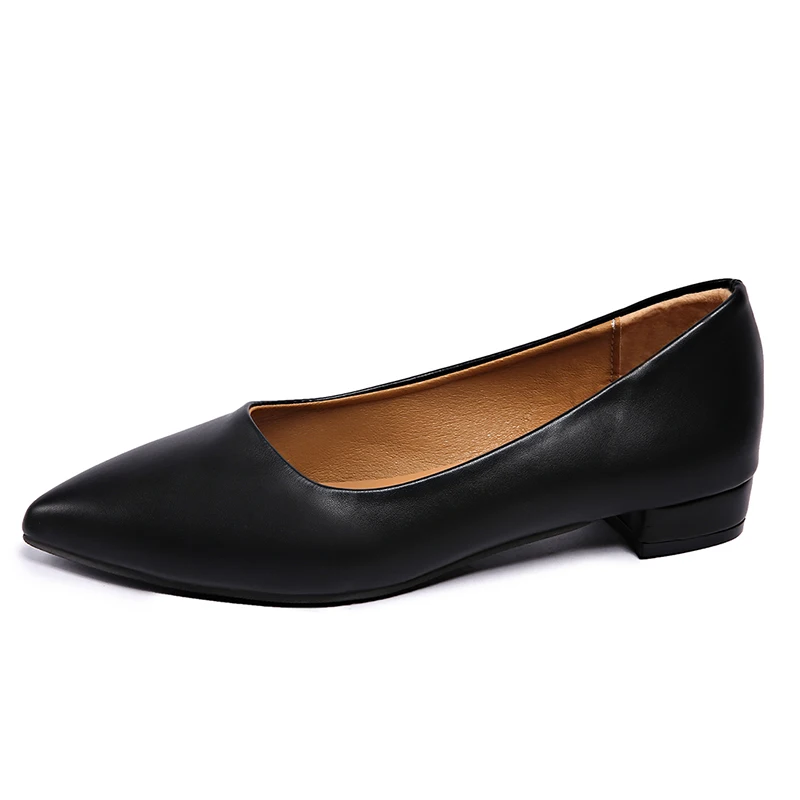 Pointed Toe Women Heeled Shoes Designer Shallow Casual Shoes Autumn Fashion Cozy Woman Pumps 2025 Trend Brand Mujer Zapatillas