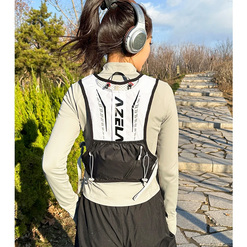 Zaino da trail running da esterno ultraleggero da donna uomo da corsa gilet idratatorio borsa da bicicletta per maratona escursionismo ciclismo