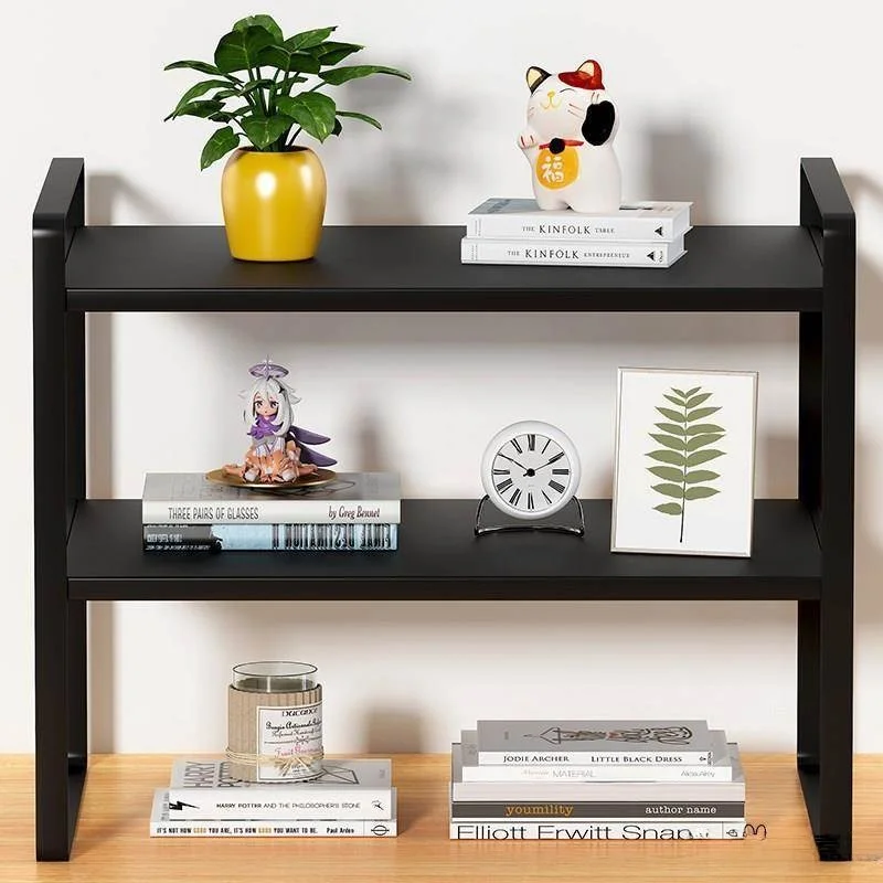 

Office Desk Organizer elf Book Storage Ra Layered Desktop elf Student Dormi Study Table Organization Holder