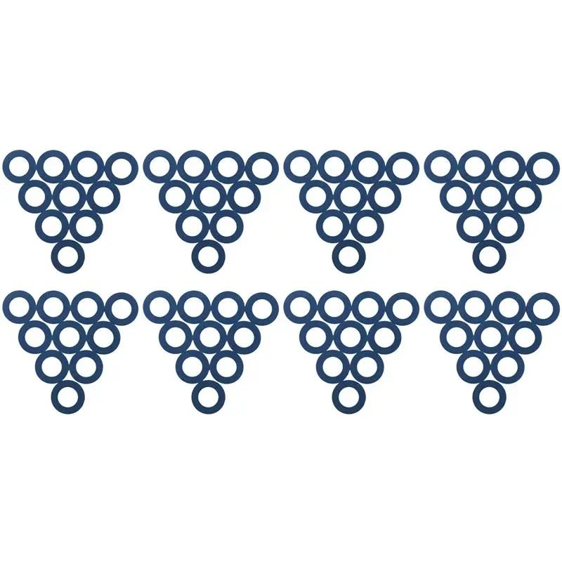 Unique 80Pcs 90430-12031 Car Oil Drain Sump Plug Washers Gasket 12Mm Hole For Toyota Lexus 9043012031
