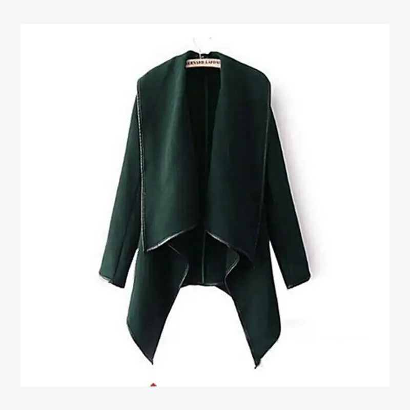 

Ele Briti Sle женское шерстяное пальто средней длины, весна-осень-зима, новая модная облегающая уличная ветровка