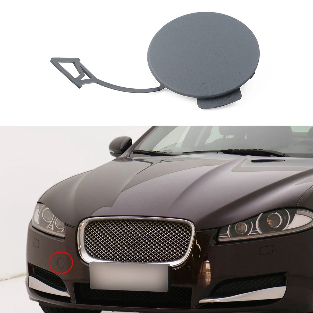 

1 шт., крышка переднего бампера прицепа для Jaguar XF 2012 2013 2014 2015 C2Z13457