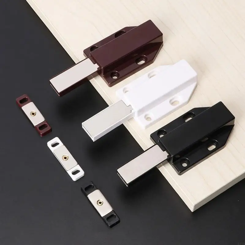 

34YA Portable for Touch for Latch Convenient Push Cabinet Latches for Doors