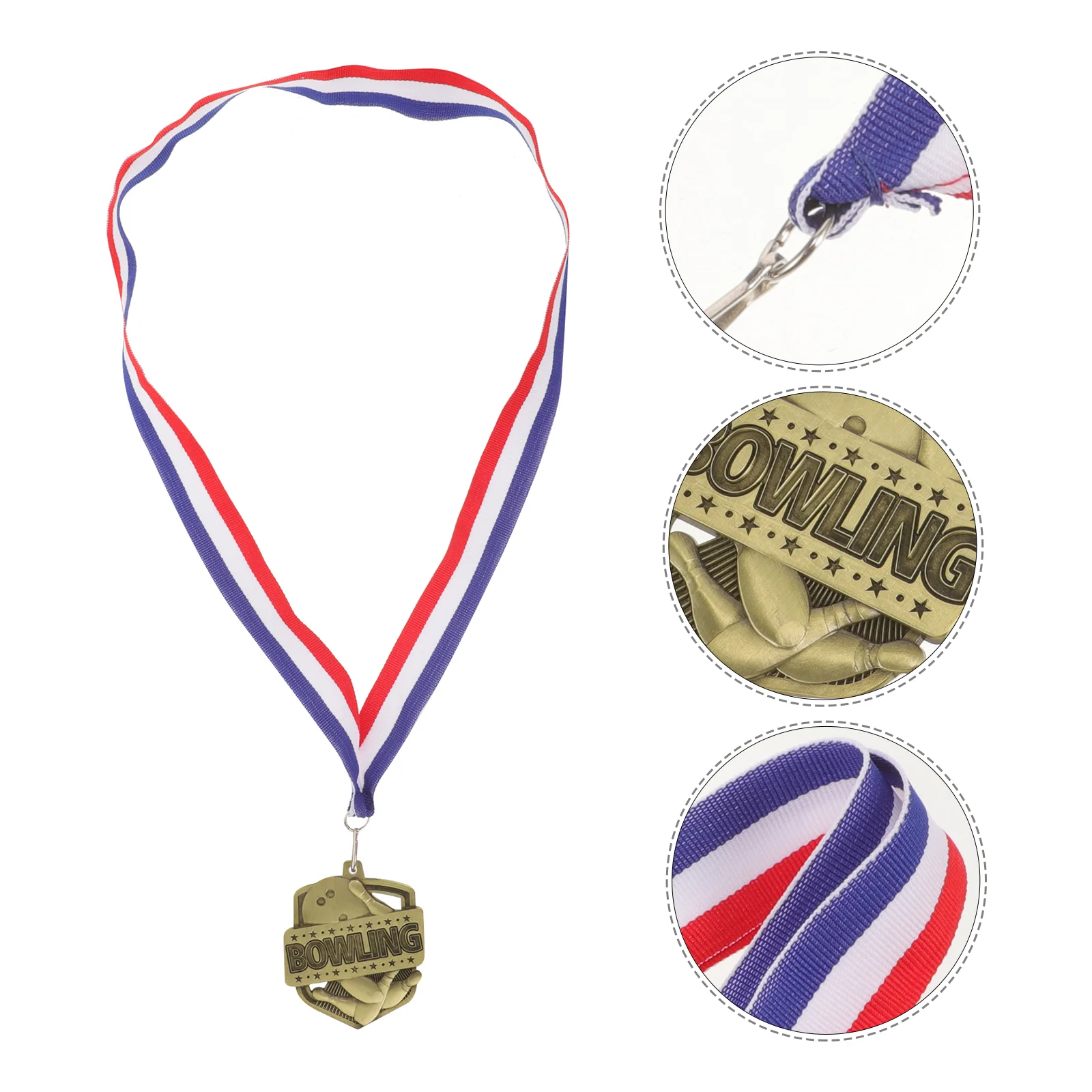 Medalha de boliche bolas medalhas delicadas prêmio decorativo competição para prêmios esportes de liga de zinco