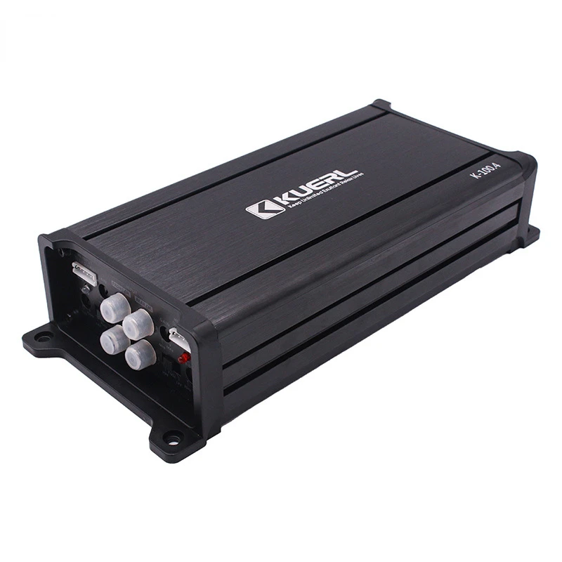 Car Audio Modification 4 * 100W High-Power Amplifier Four Channel And Four Way Car Power Amplifier