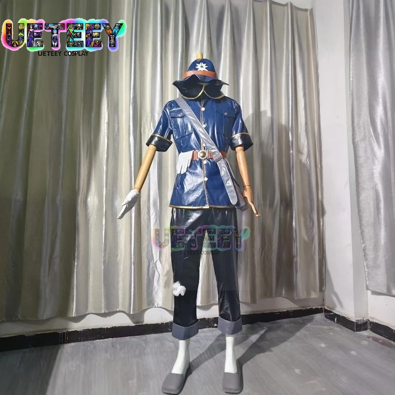 

UETEEY Identity V Postman Chief Cosplay Costume Full Set Custom Made Halloween Costume Set Custom Size