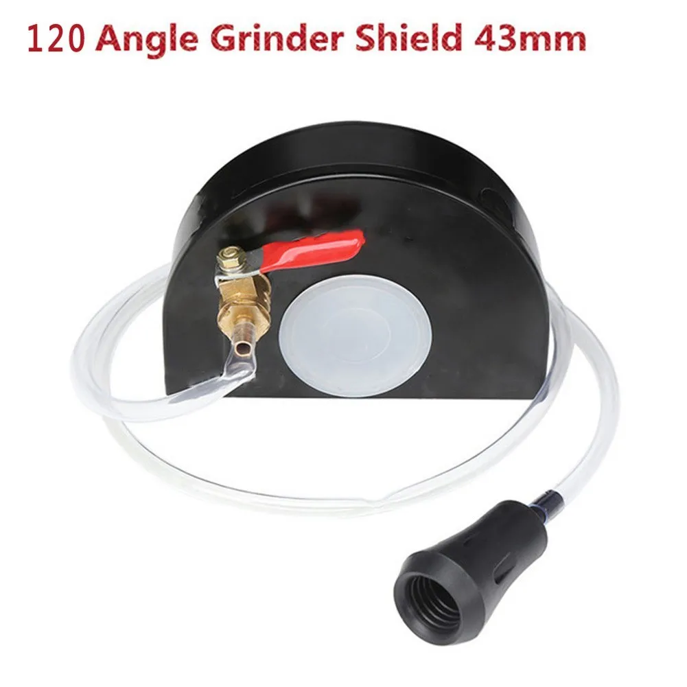 120*43mm Angle Grinder Shield Set Water Cutting Machine Base Safety Cover Dust Collecting Guard Kit Dust Shroud Protecter Cover